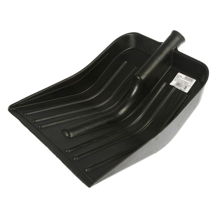 Ковш лопаты пластиковый, 390 × 370 мм, без планки, тулейка 32 мм