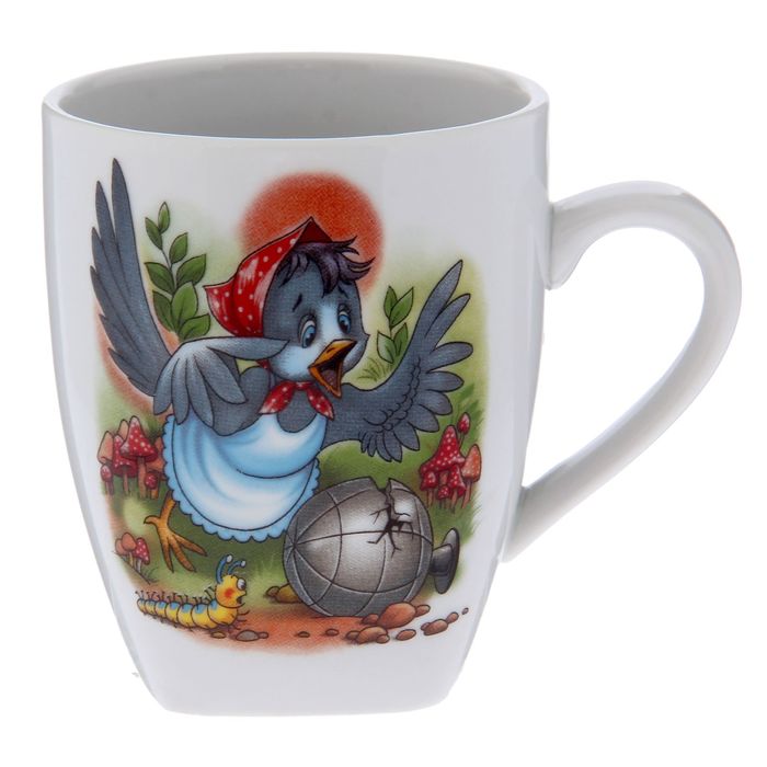 Кружка 210 мл "Глория. Зверята", МИКС