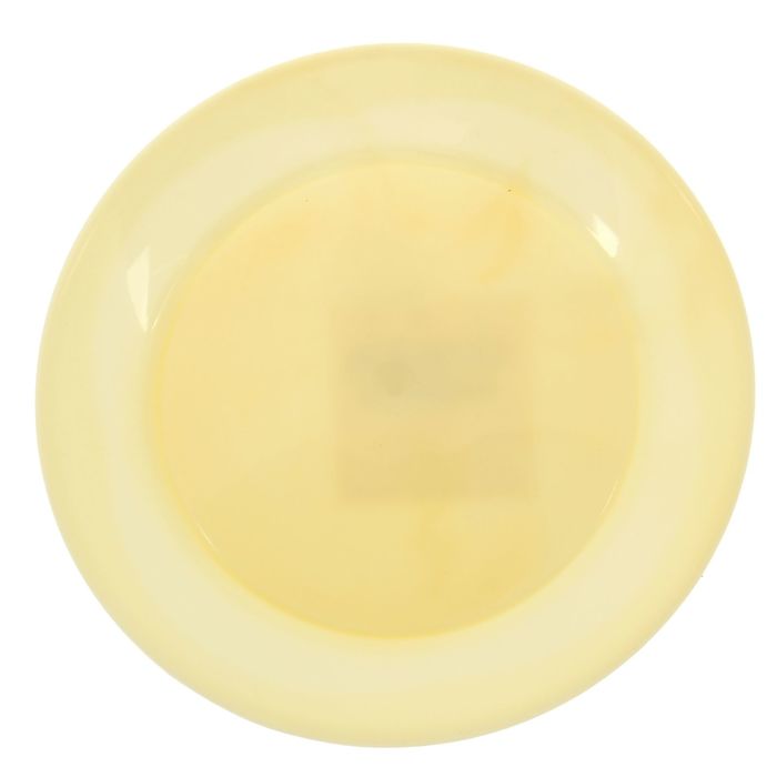 Тарелка 20 см, цвет лимонный