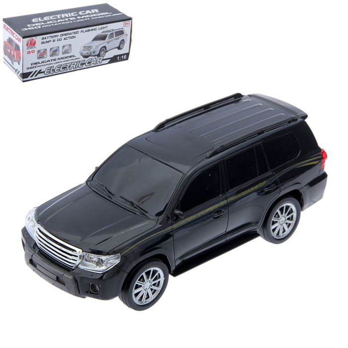 Машина "Внедорожник", работает от батареек, световые и звуковые эффекты