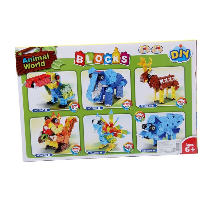 Конструктор 3D «Белочка», 275 деталей