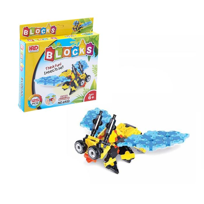 Конструктор 3D «Муха», 125 деталей