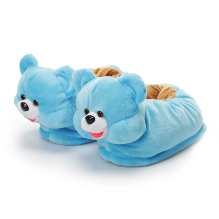 Мягкая игрушка-тапочки "Медвежата", р-р 27-32