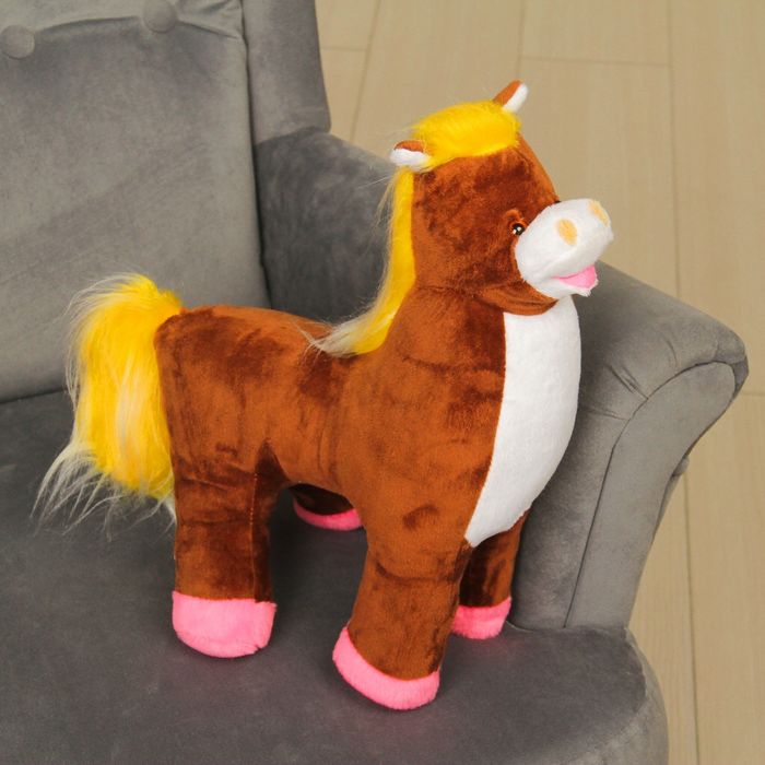 Мягкая игрушка "Лошадка", 30 см, МИКС