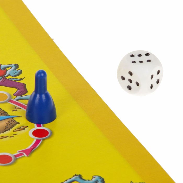 Настольная игра «Три поросенка» + сказка + 6 раскрасок