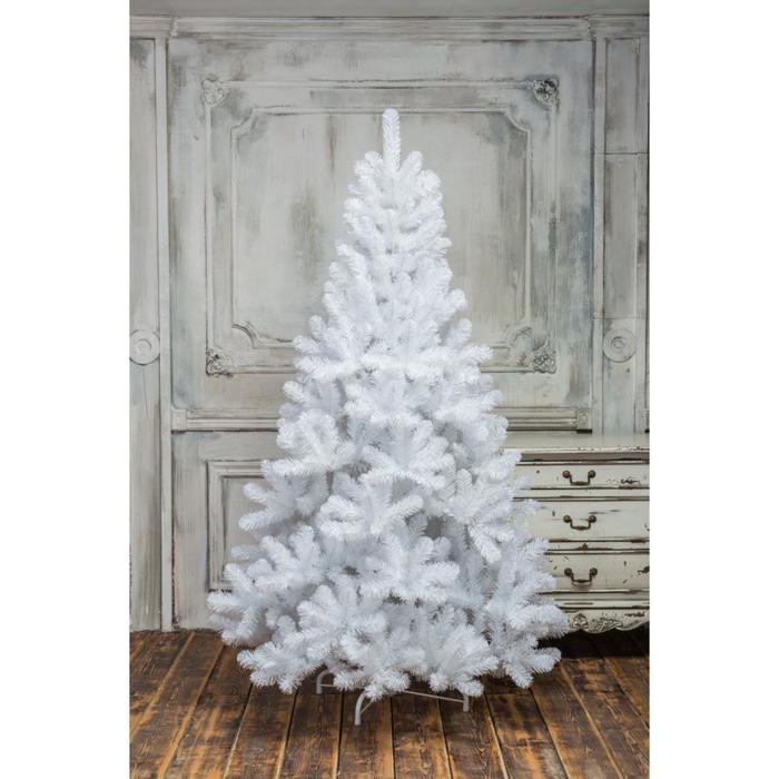 Ёлка искусственная  "Жемчужная" 180 см, d нижнего яруса 125 см, 613 веток