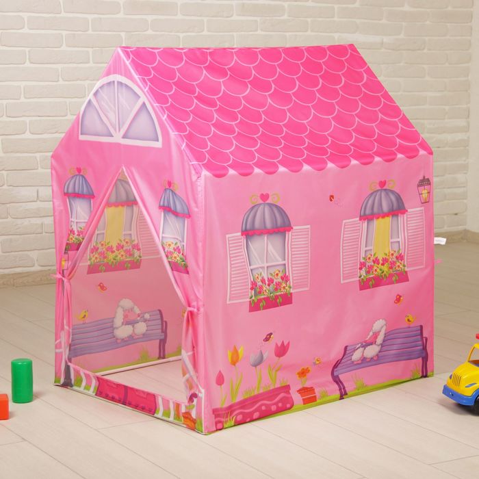 Палатка Игровой домик "Дом девочки" 95х72х102см
