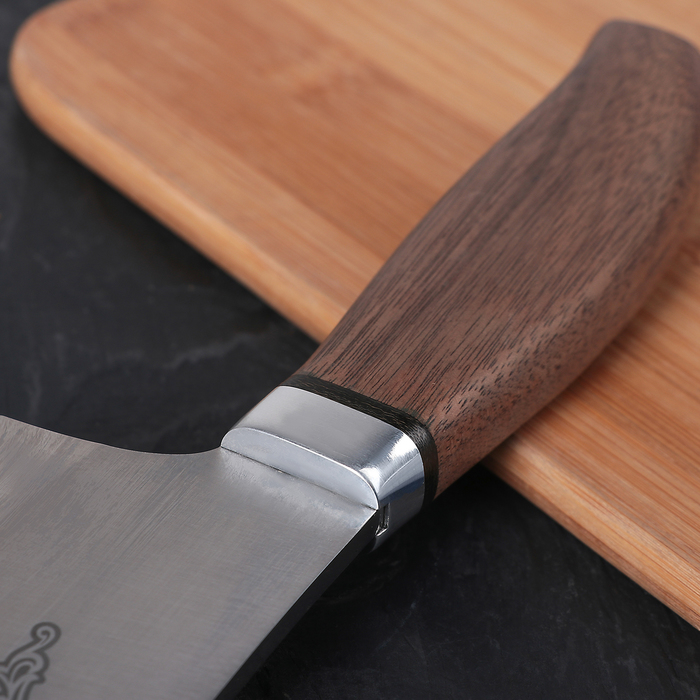 Нож разделочный "Секач", деревянная рукоятка, 50х14мф