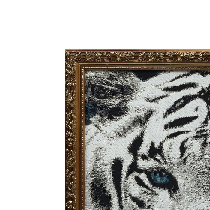 Гобеленовая картина "Бенгальский тигр" 38*38 см №3