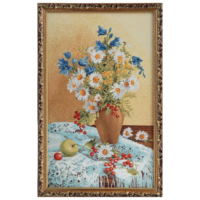 Гобеленовая картина "Букет с красной смородиной"