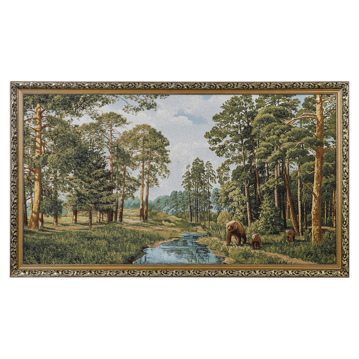 Гобеленовая картина "Сосновый бор" 133*77 см  №5