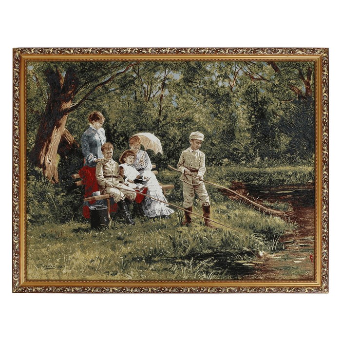 Гобеленовая картина "В жаркий день" 95*72 см  №4