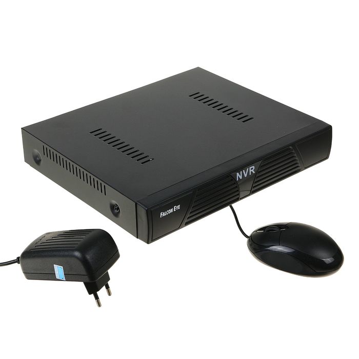 Видеорегистратор сетевой Falcon Eye FE-NR-2104, IP, 4 канала, 1080P