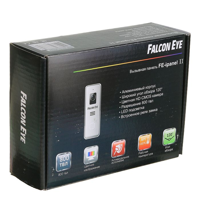 Вызывная панель Falcon Eye FE-ipanel 2, 800 ТВЛ, антивандальная