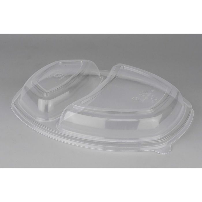 Крышка к контейнеру СпК-257К-2, двухсекционная, 650 мл, 25,7х20,2х3,5 см