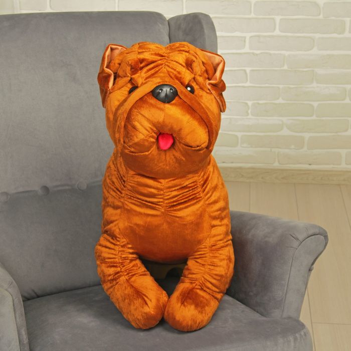 Мягкая игрушка "Собака Шарпей" 75 см