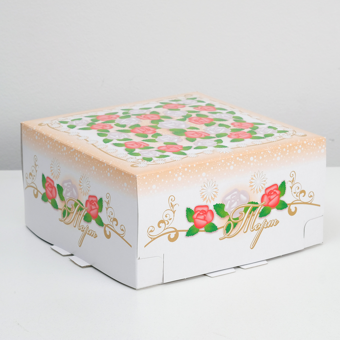 Кондитерская упаковка, короб, 24 х 24 х 12,1,5 кг