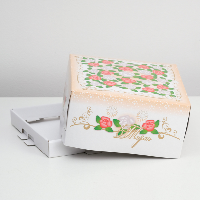 Кондитерская упаковка, короб, 24 х 24 х 12,1,5 кг