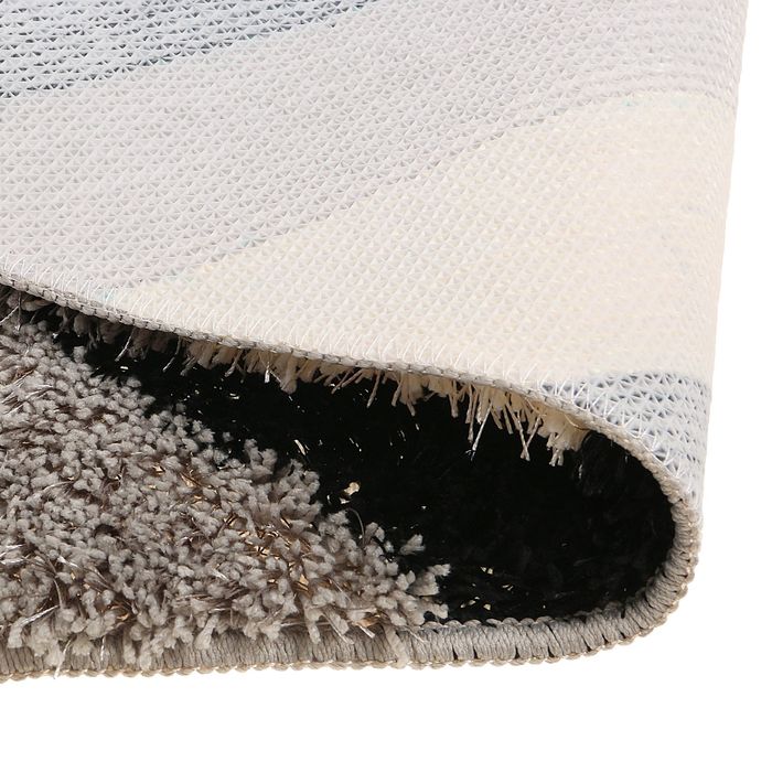 Коврик для ванной "Штрихи", цвет серый