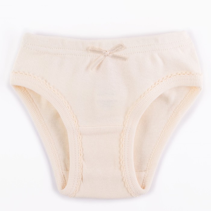 Трусы для девочки, рост 92 см, цвет экрю