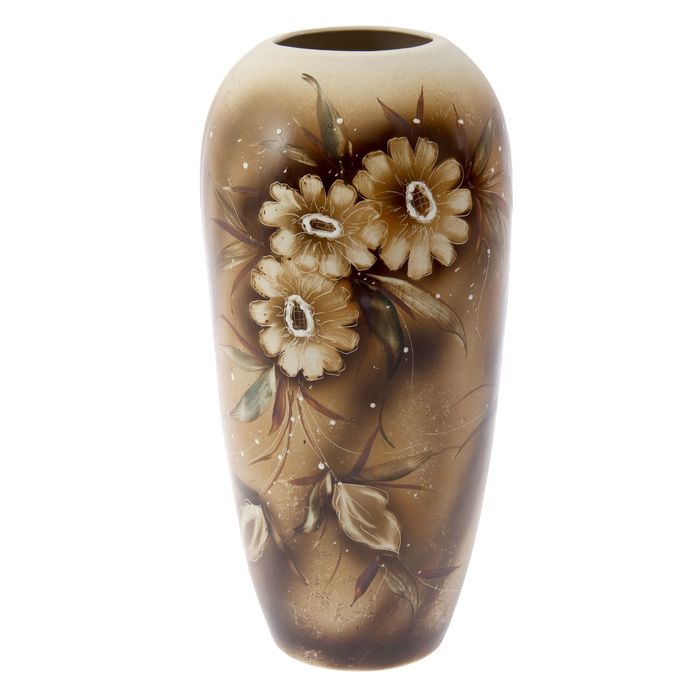 Ваза "Аурика" жемчуг ромашка