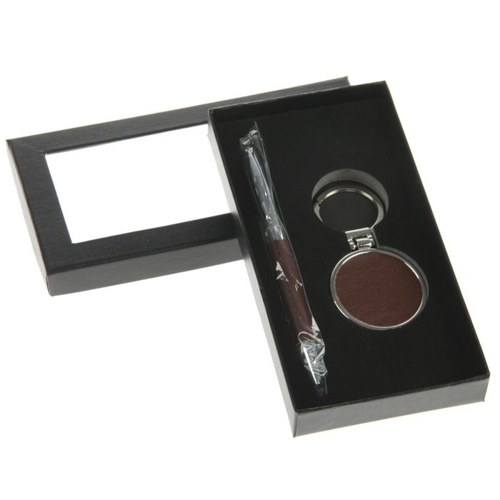 Набор подарочный 2в1 "19-й век" (ручка+брелок)