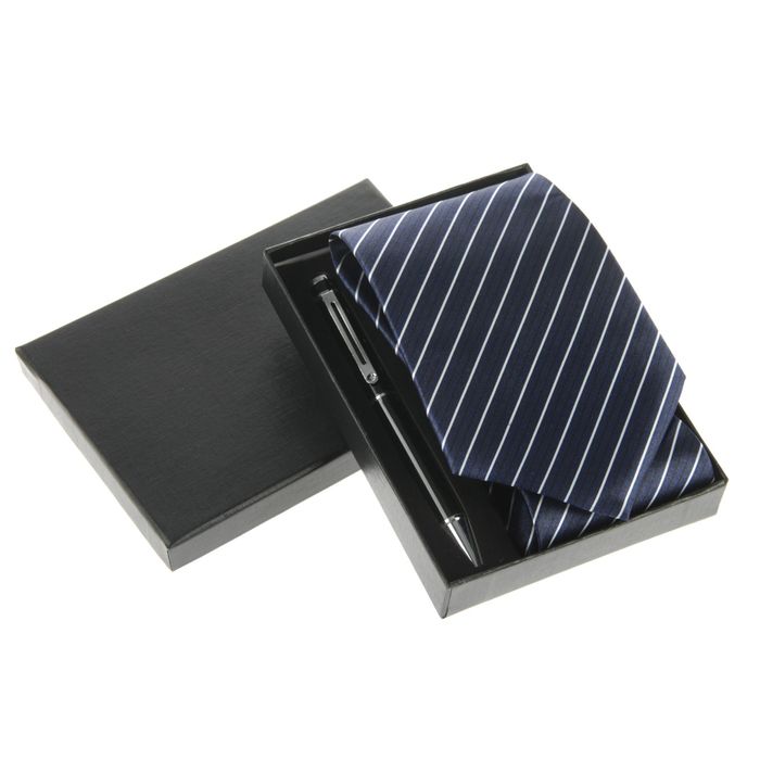 Набор подарочный 2в1 "Мужской" (ручка+галстук)