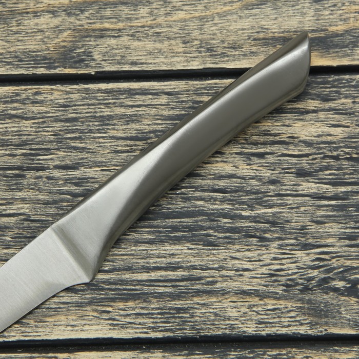 Нож "Молния" лезвие 9 см, цельнометаллический