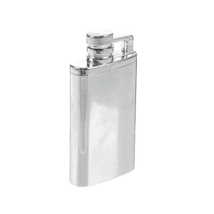 Зажигалка «Фляжка», пьезо, газ, под нанесение, 6.3х3 см
