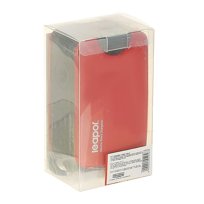 Точилка электрическая с контейнером МИКС, работает от 2-х пальч батареек или USB