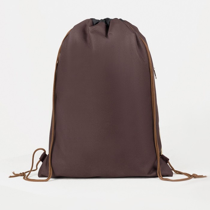 Сумка для обуви, наружный карман, цвет чёрный