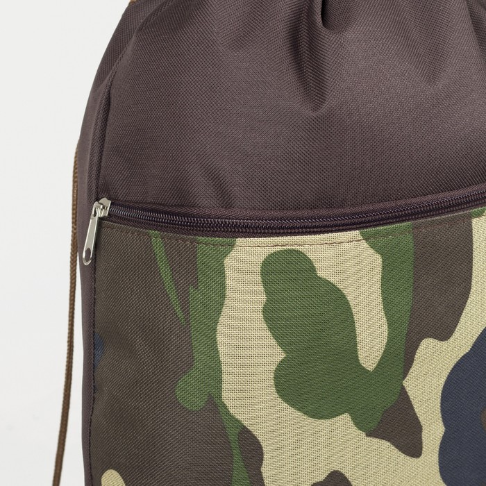 Сумка для обуви, наружный карман, цвет чёрный