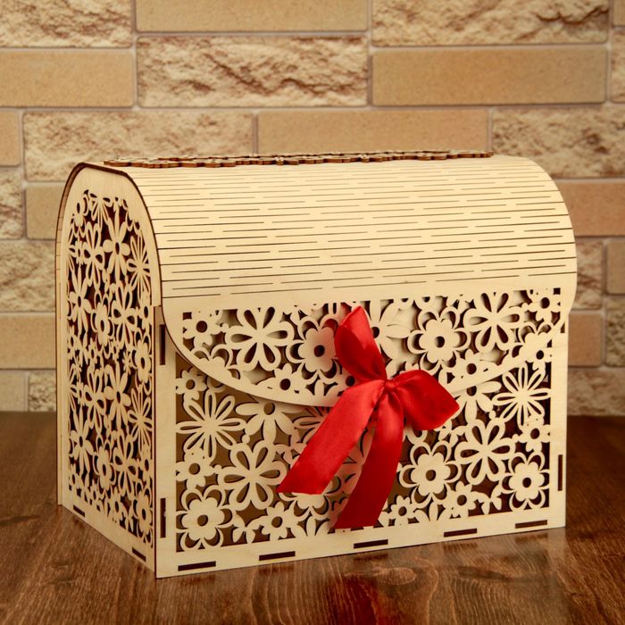 Коробка для денег «Семейный банк», деревянный