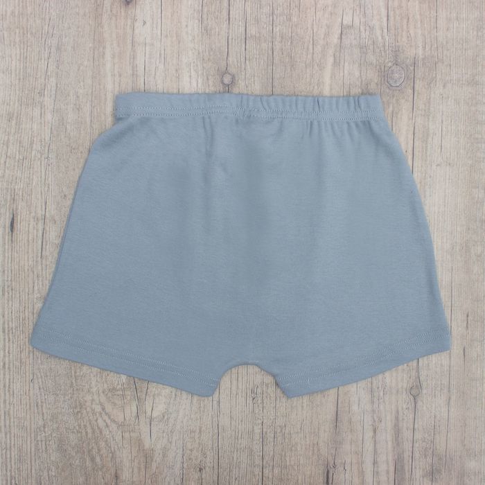 Трусы- боксеры для мальчика, рост 134 см, цвет серый