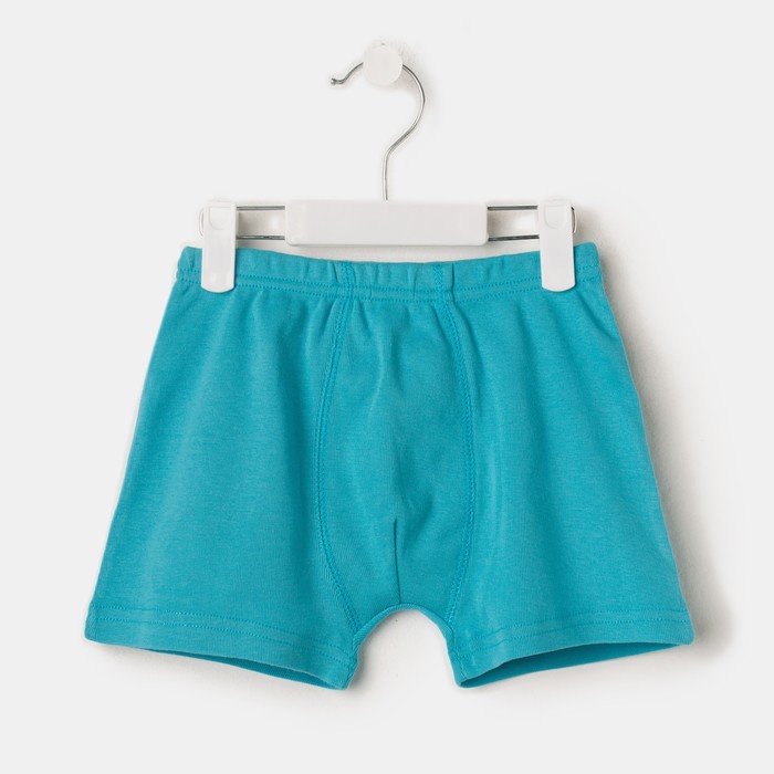 Комплект для мальчика (майка, трусы-боксеры), рост 140 см, цвет бирюзовый