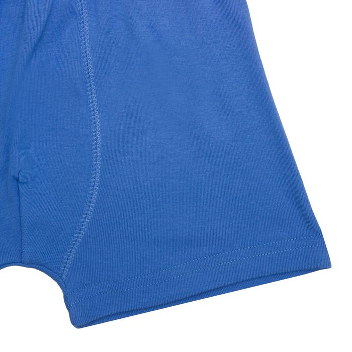 Комплект для мальчика (майка, трусы-боксеры), рост 152-158 см, цвет голубой