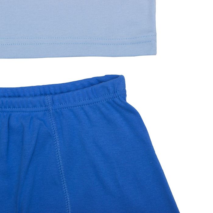 Комплект для мальчика (майка, трусы-боксеры), рост 134 см, цвет голубой