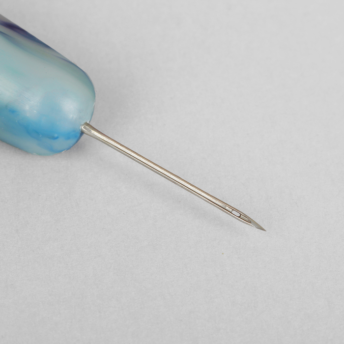 Шило швейное, с крючком, пластиковая ручка, d=1,5мм