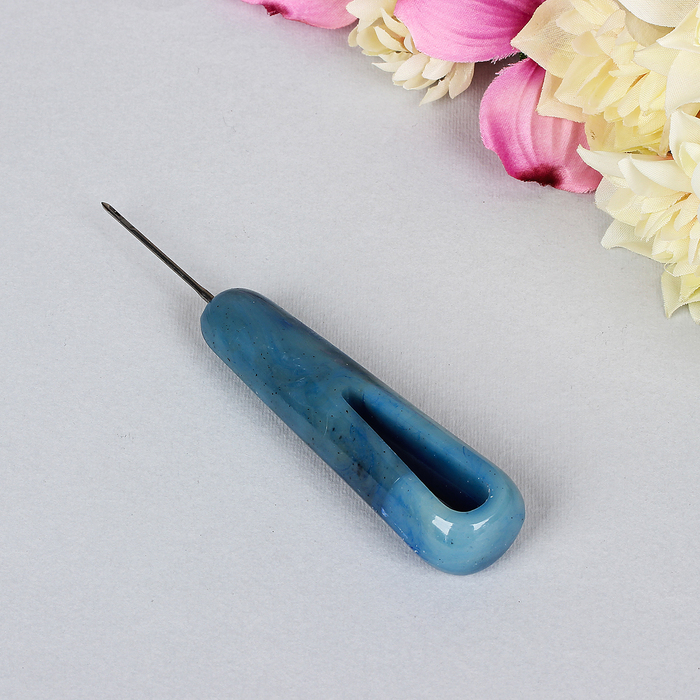 Шило швейное, с ушком, пластиковая ручка, d=1,7мм