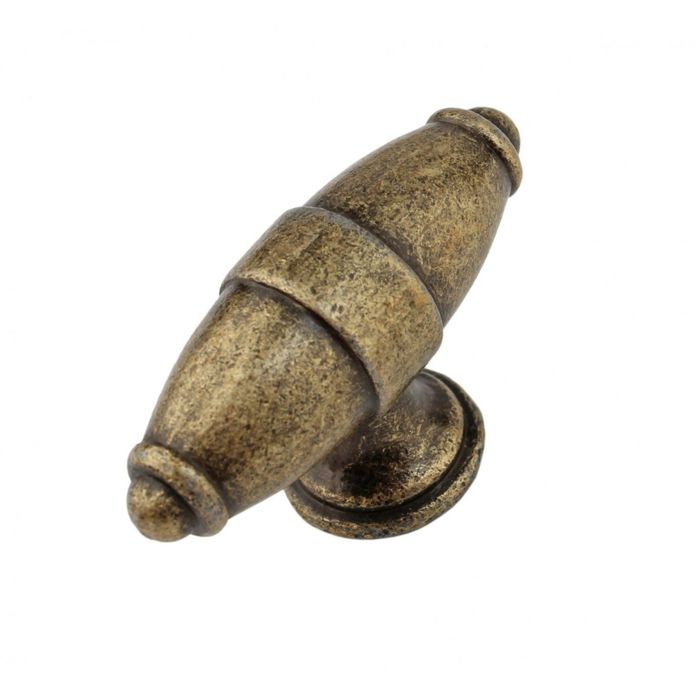 Ручка-кнопка BOYARD RC020MAB, цвет античная латунь