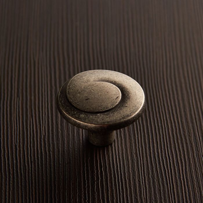 Ручка-кнопка BOYARD RC406BAZ, цвет античная цинк