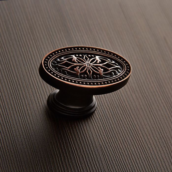 Ручка-кнопка BOYARD RC415BAC, цвет античная медь