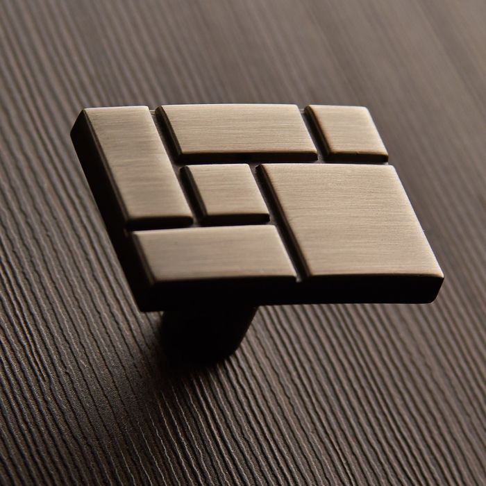 Ручка-кнопка BOYARD RC417BAP, цвет старинное олово