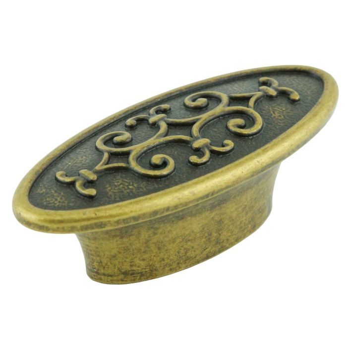 Ручка-скоба BOYARD RS412EAB.4, 32 мм, цвет античная латунь