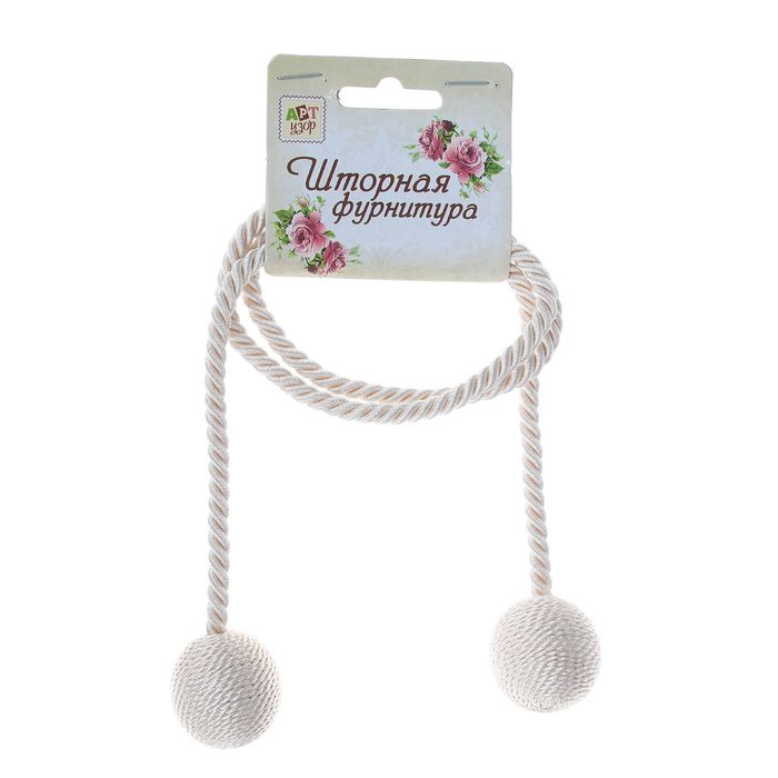 Кисть для штор "Бомбей", L-84(±1)см, 02, цвет бежевый