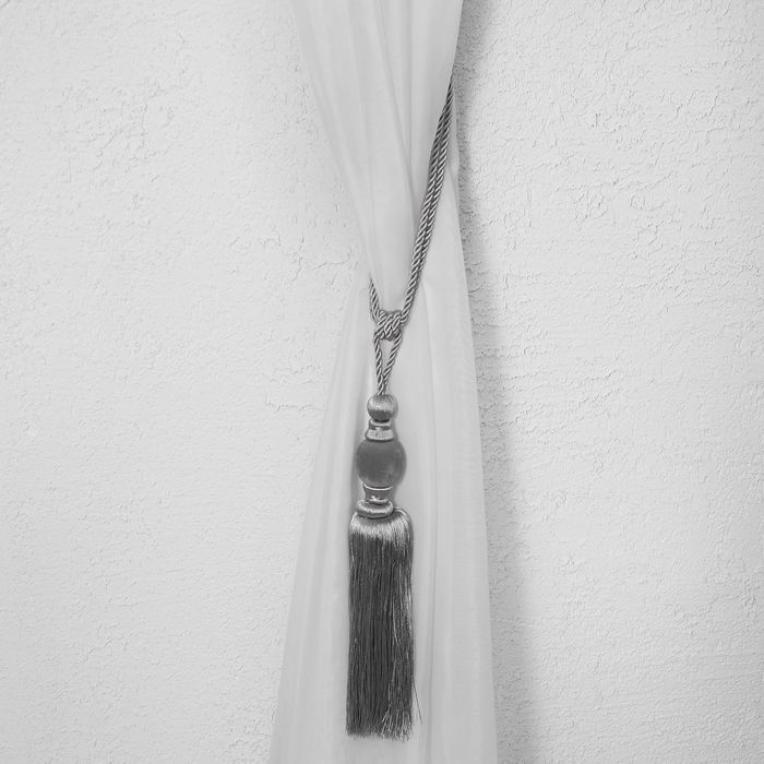 Кисть для штор "Есения", L-78(±1)см, 58, цвет серебристый