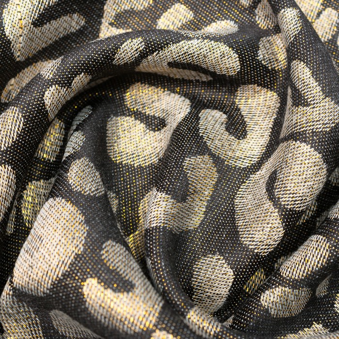 Палантин женский "Этель" Диара 70* 180 см, цв. синий, 80% х/б,10% акрил,10% вискоза