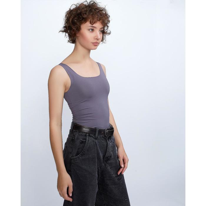 Бесшовная майка ONLITOP р-р L, меланж,90% нейлон,10% эластан