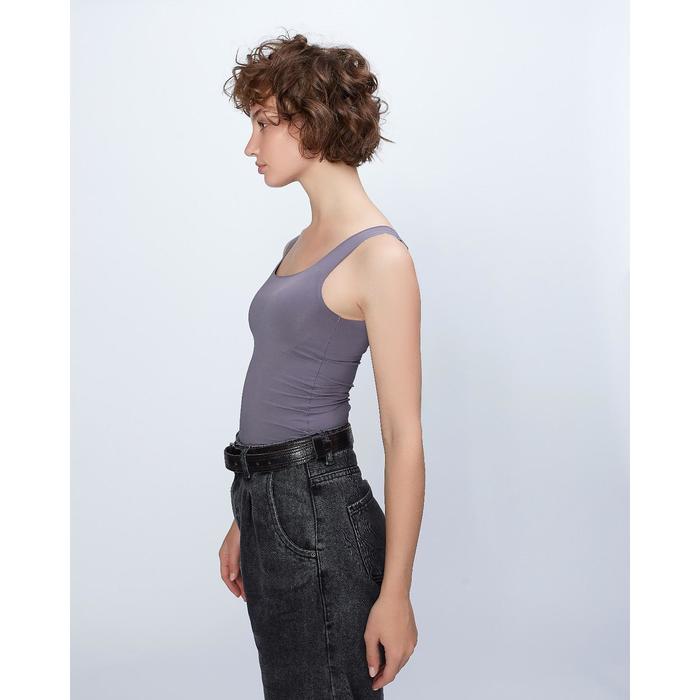 Бесшовная майка ONLITOP р-р L, меланж,90% нейлон,10% эластан