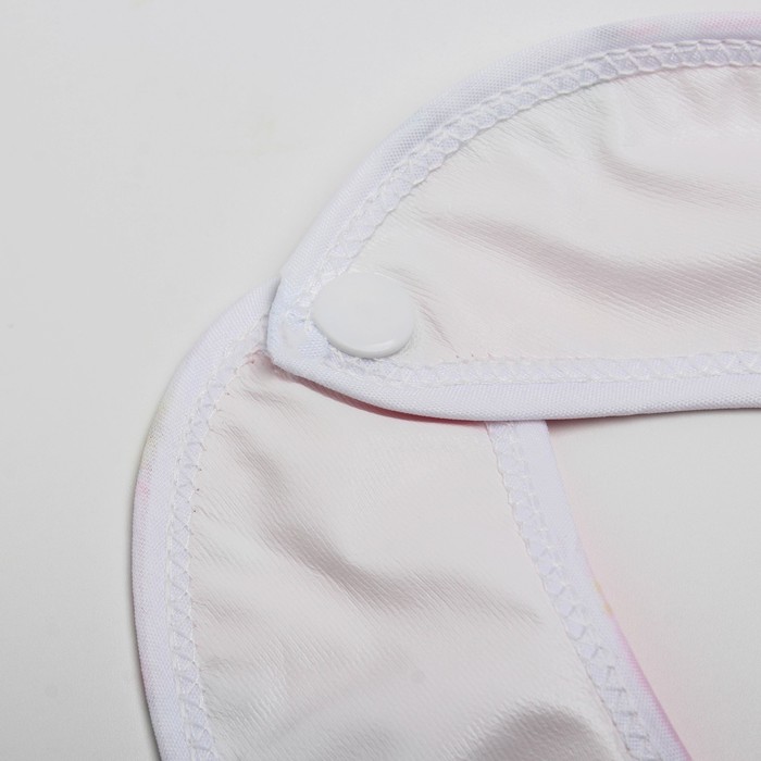 Нагрудник детский непромокаемый «Для малышек», на кнопках, цвета МИКС